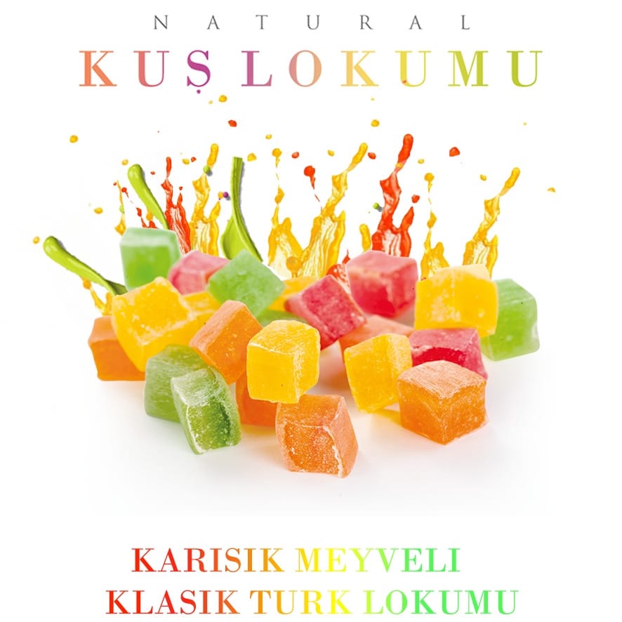 Meyveli Kuş Lokumu 1 KG
